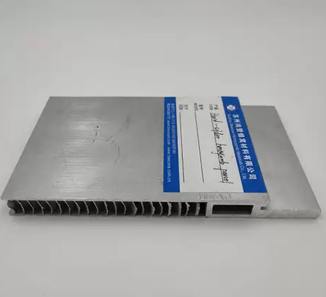 Welded aluminum honeycomb panel for railway, military, oil floating plate