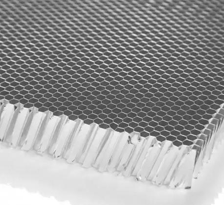 Slant aluminum honeycomb core for air filter, air rectification